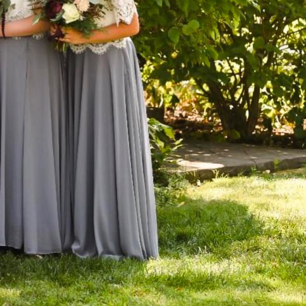 Lucy Paris Chiffon Maxi Skirt